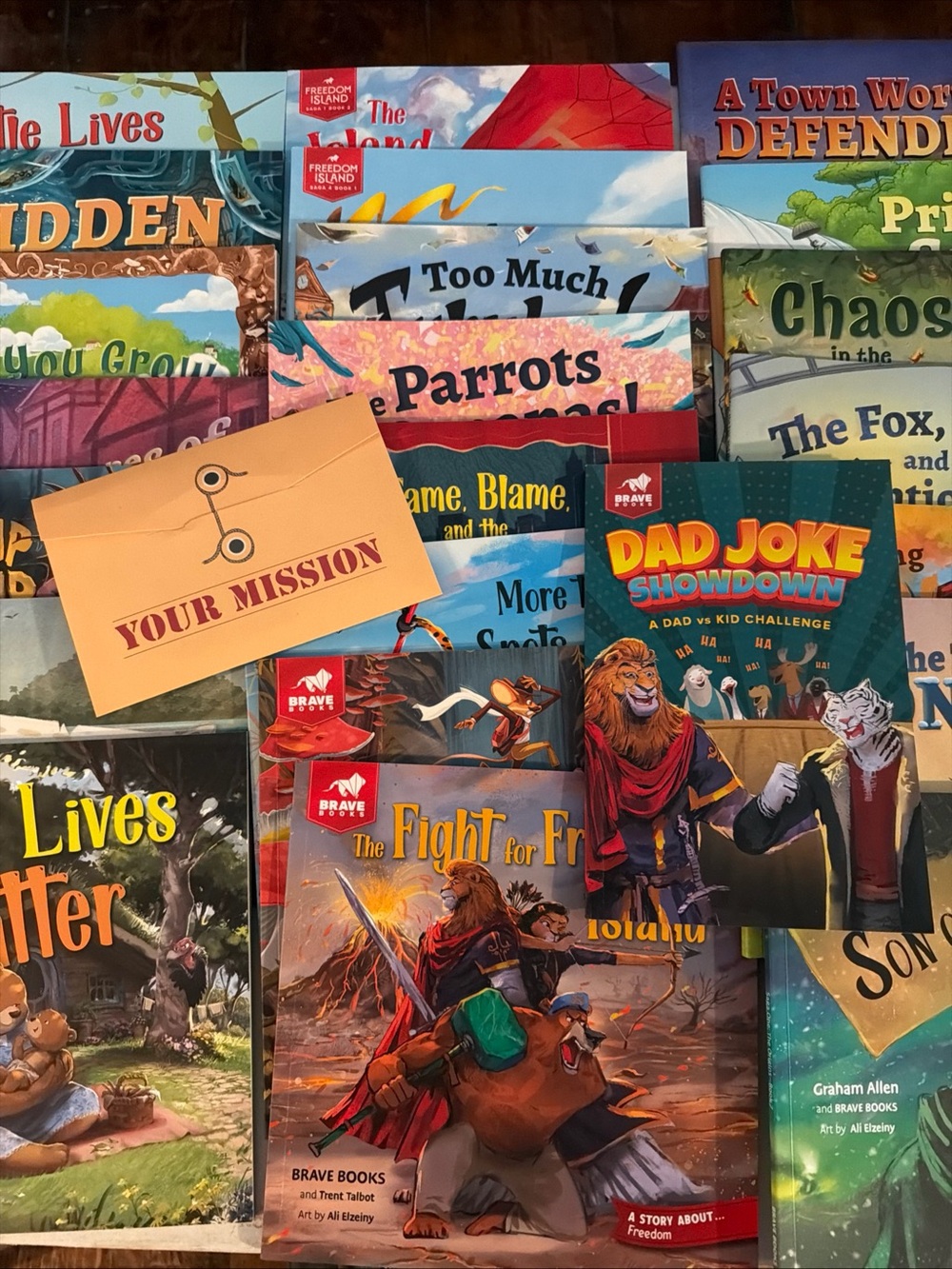 23 Brave Books Lot